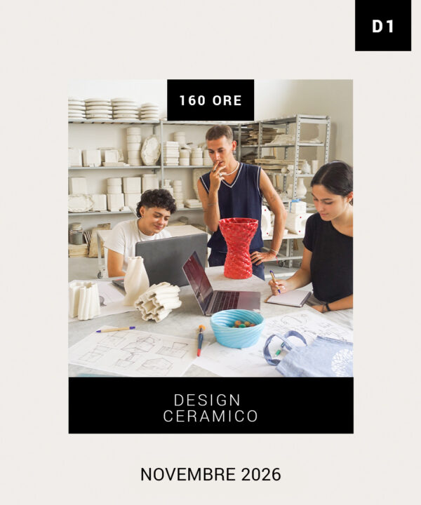 Design ceramico: materiali, sperimentazione e sostenibilitÃ