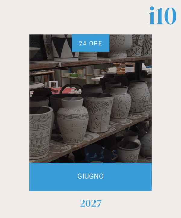 Modellazione e decorazione a crudo